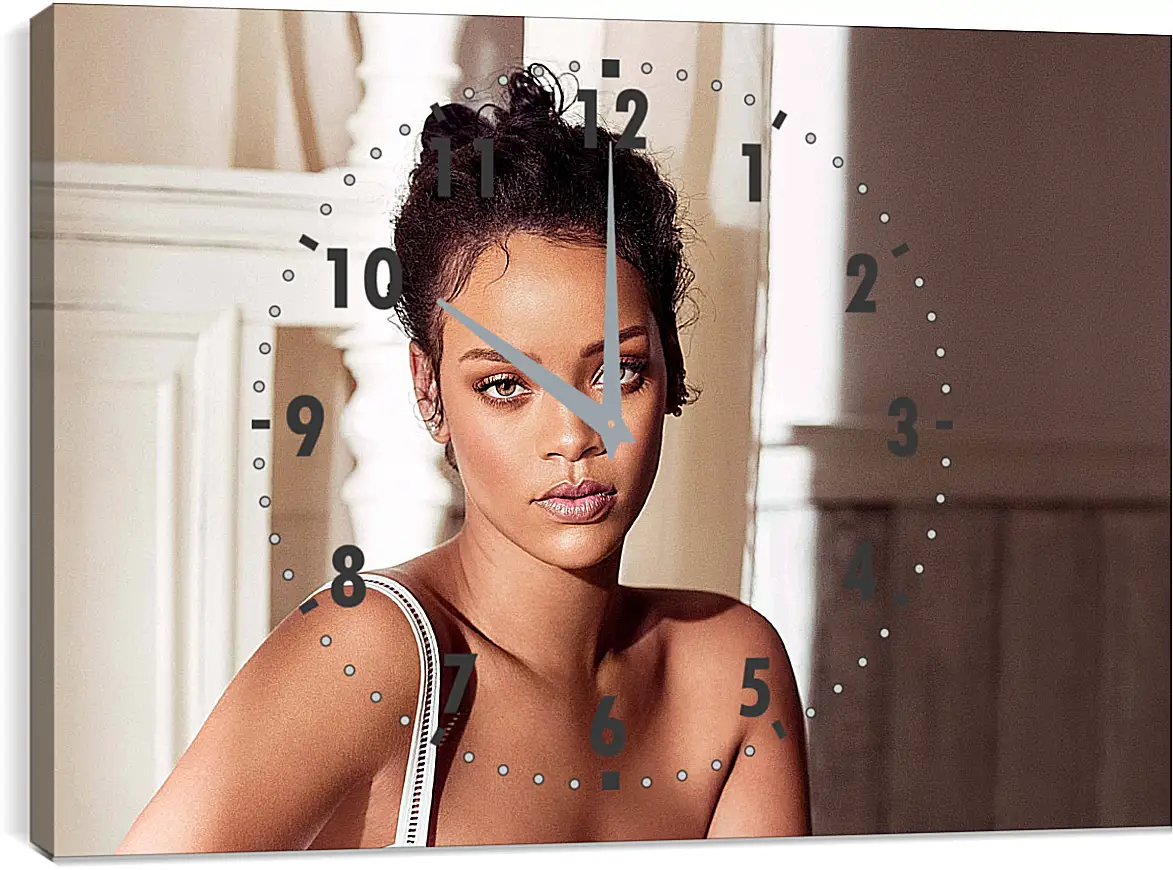 Часы картина - Рианна. Rihanna