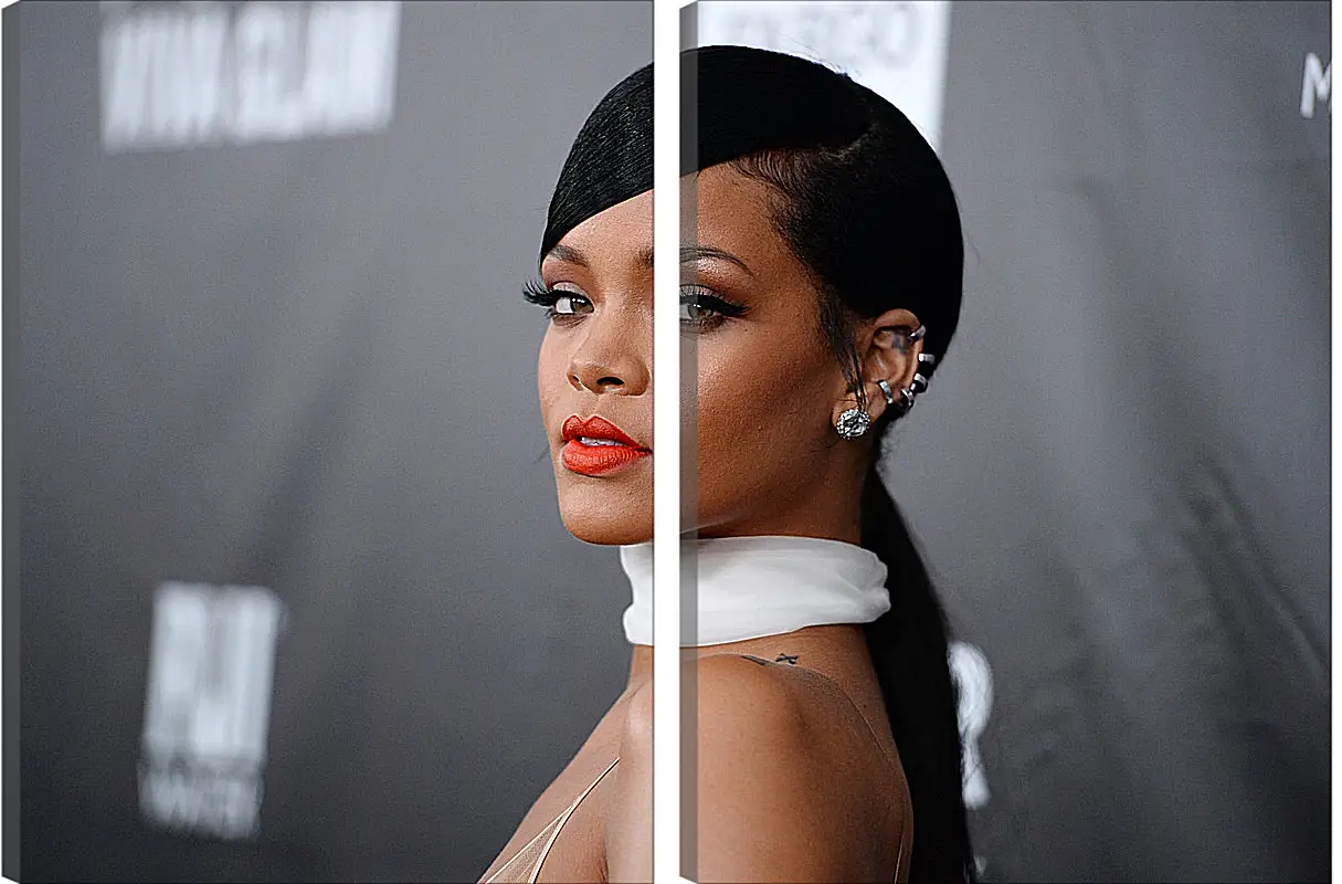Модульная картина - Рианна. Rihanna