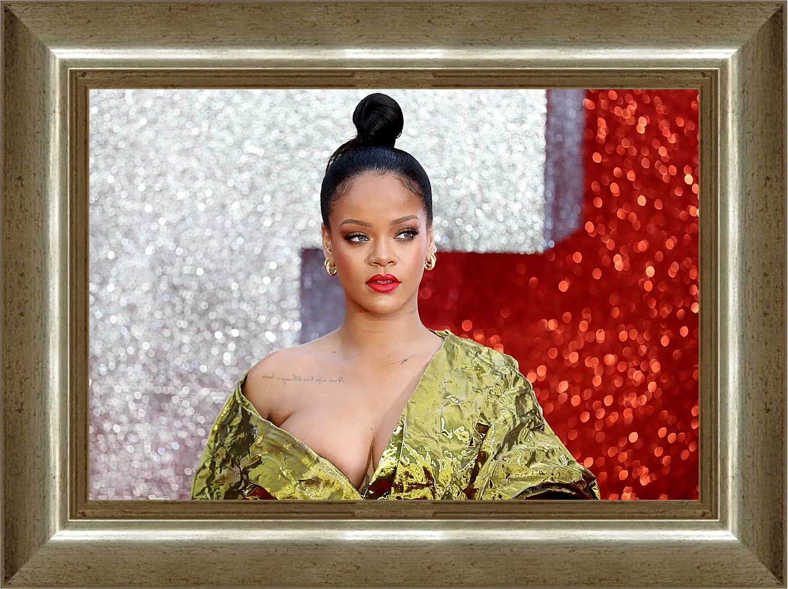 Картина в раме - Рианна. Rihanna