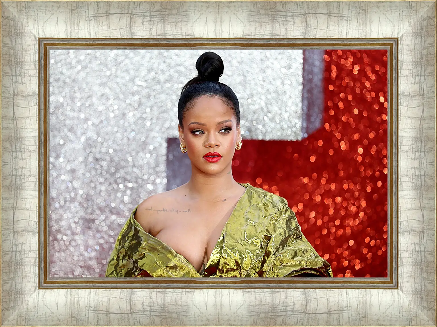 Картина в раме - Рианна. Rihanna