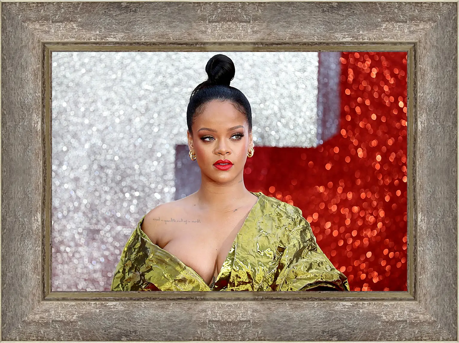 Картина в раме - Рианна. Rihanna