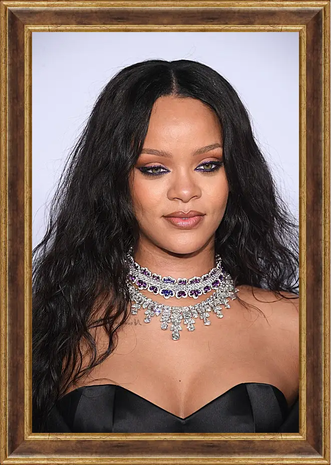 Картина в раме - Рианна. Rihanna