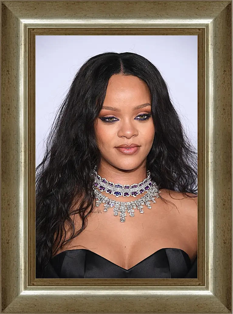 Картина в раме - Рианна. Rihanna