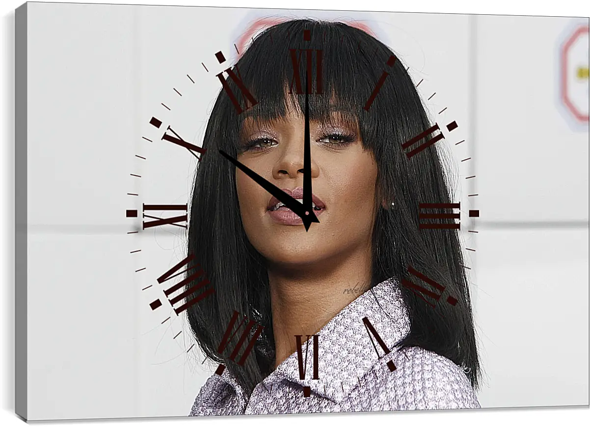 Часы картина - Рианна. Rihanna