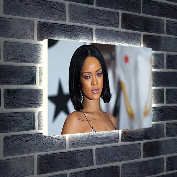 Лайтбокс световая панель - Рианна. Rihanna