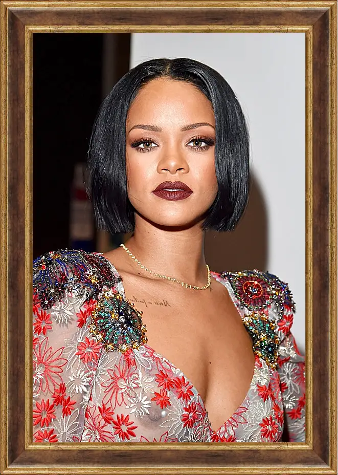 Картина в раме - Рианна. Rihanna