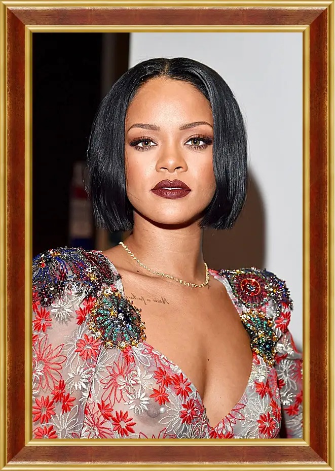 Картина в раме - Рианна. Rihanna