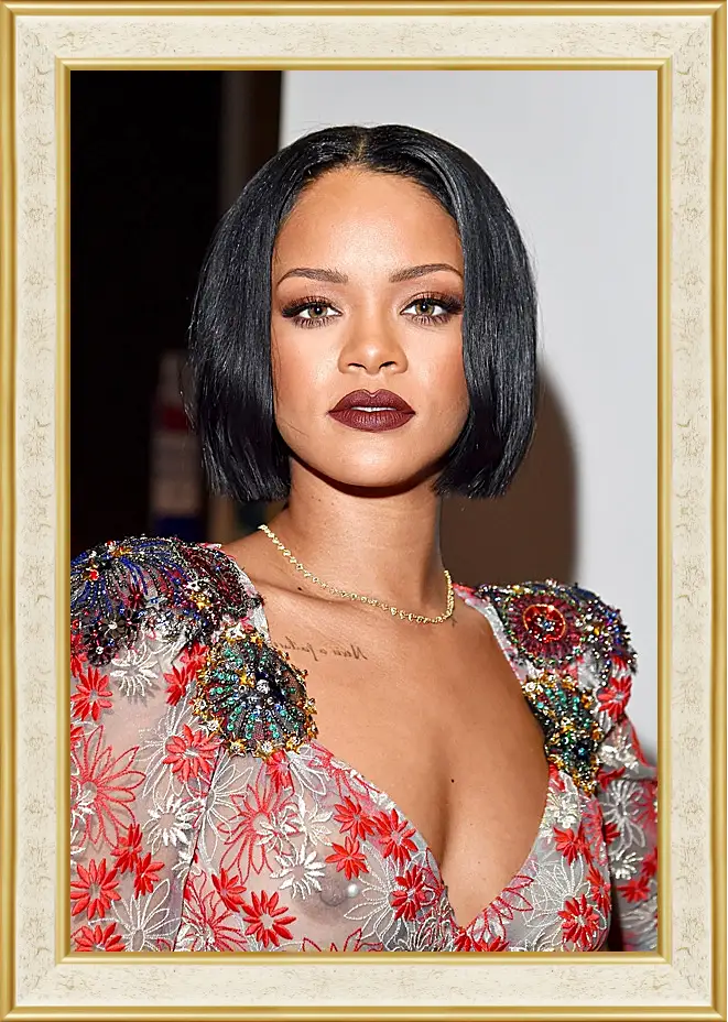 Картина в раме - Рианна. Rihanna