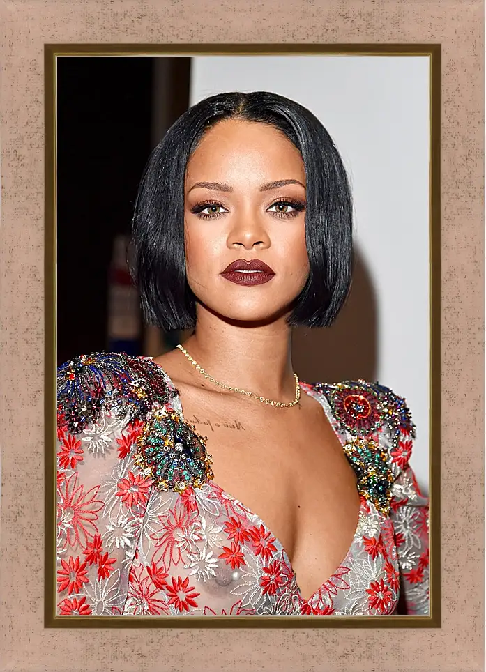 Картина в раме - Рианна. Rihanna