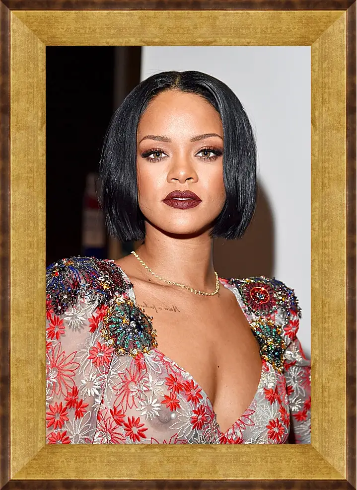 Картина в раме - Рианна. Rihanna