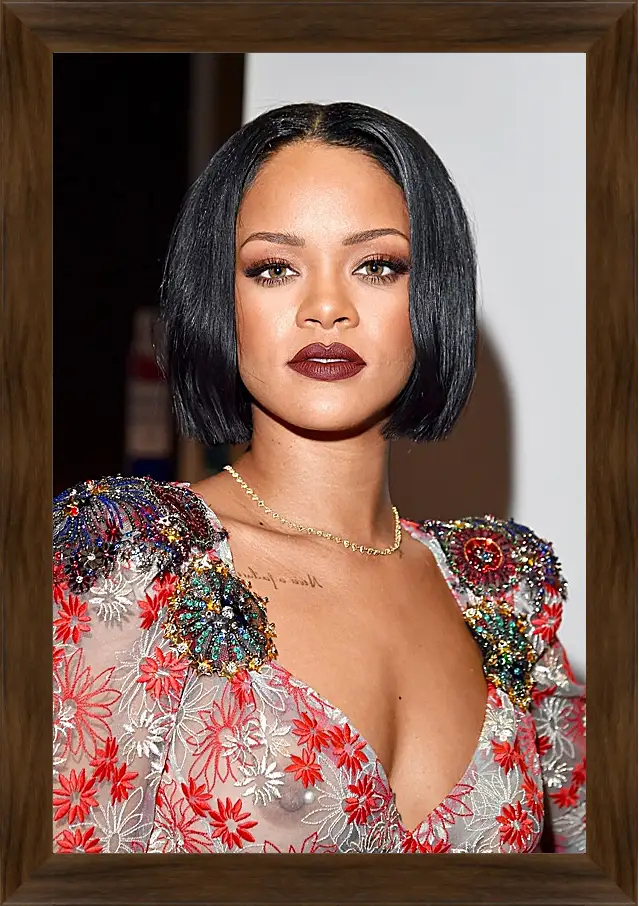 Картина в раме - Рианна. Rihanna