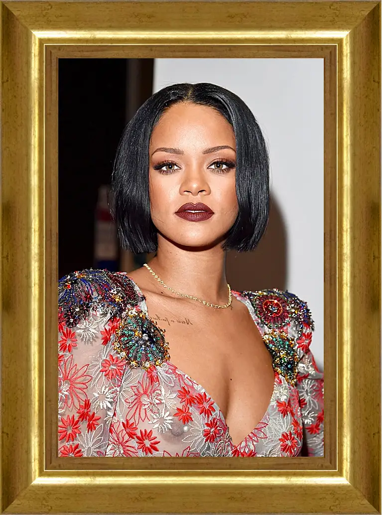 Картина в раме - Рианна. Rihanna