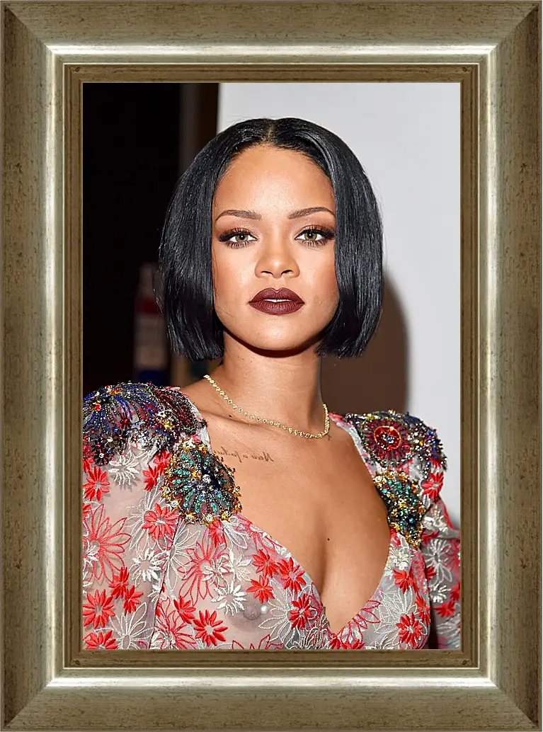 Картина в раме - Рианна. Rihanna