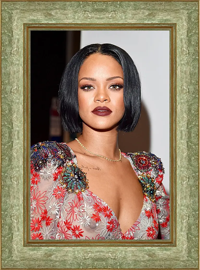 Картина в раме - Рианна. Rihanna