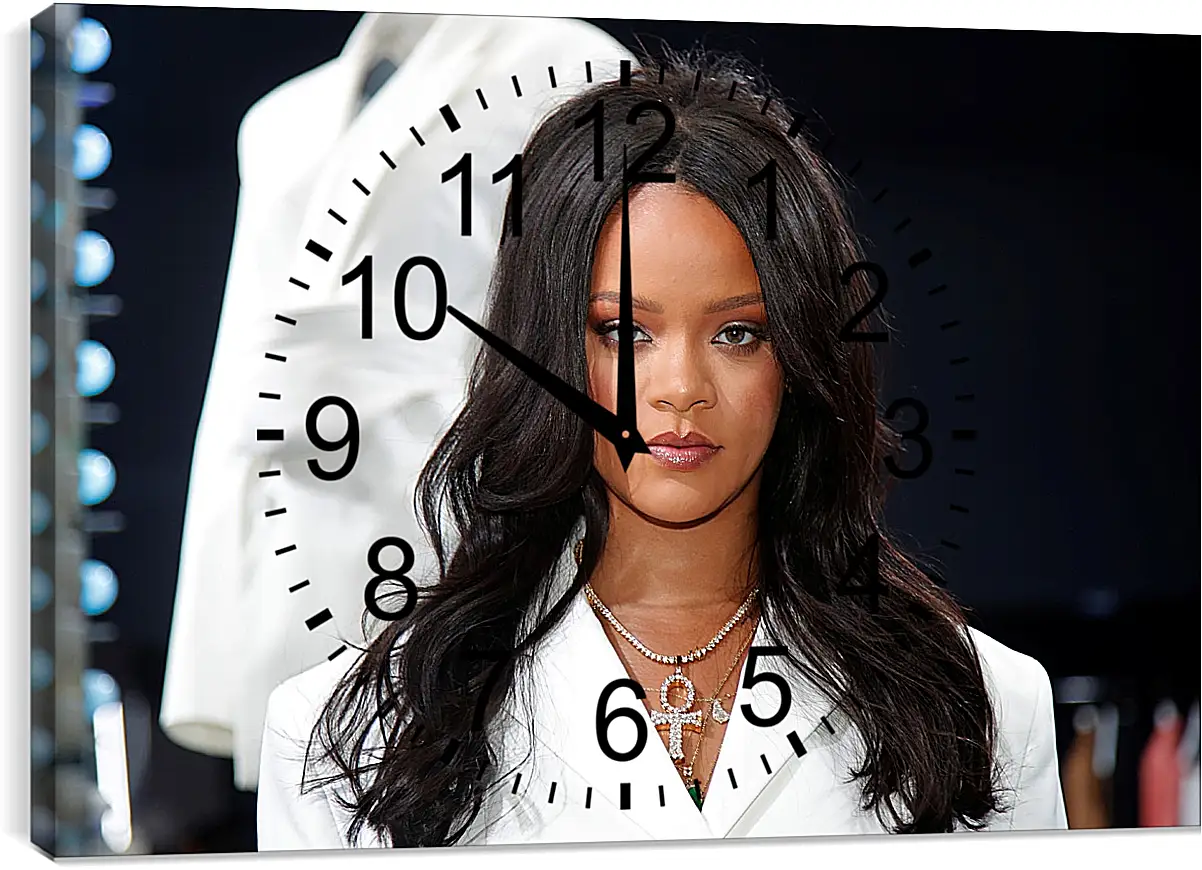 Часы картина - Рианна. Rihanna