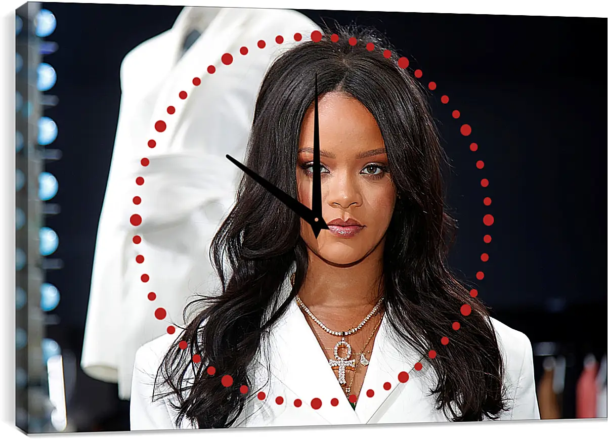 Часы картина - Рианна. Rihanna