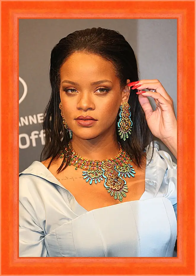 Картина в раме - Рианна. Rihanna