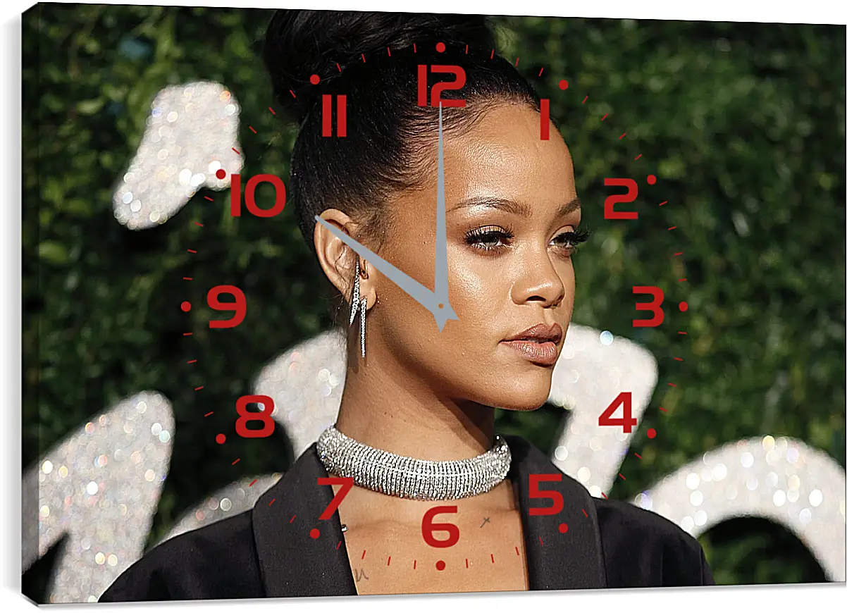 Часы картина - Рианна. Rihanna