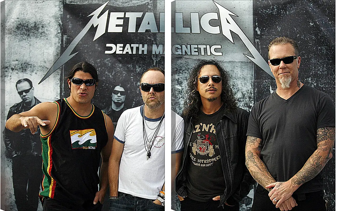 Модульная картина - Металлика. Metallica