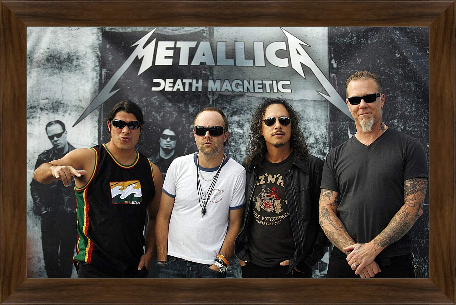 Картина в раме - Металлика. Metallica