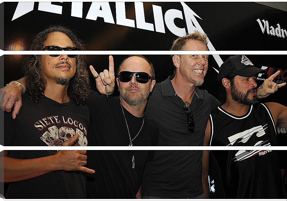 Модульная картина - Металлика. Metallica