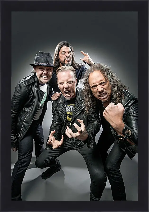 Картина в раме - Металлика. Metallica