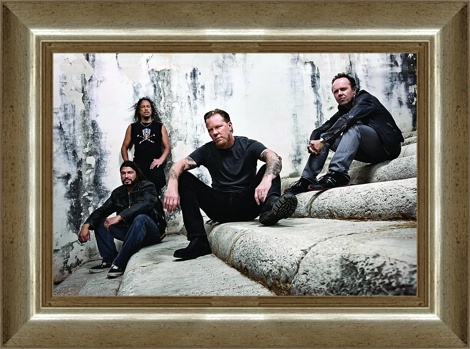 Картина в раме - Металлика. Metallica