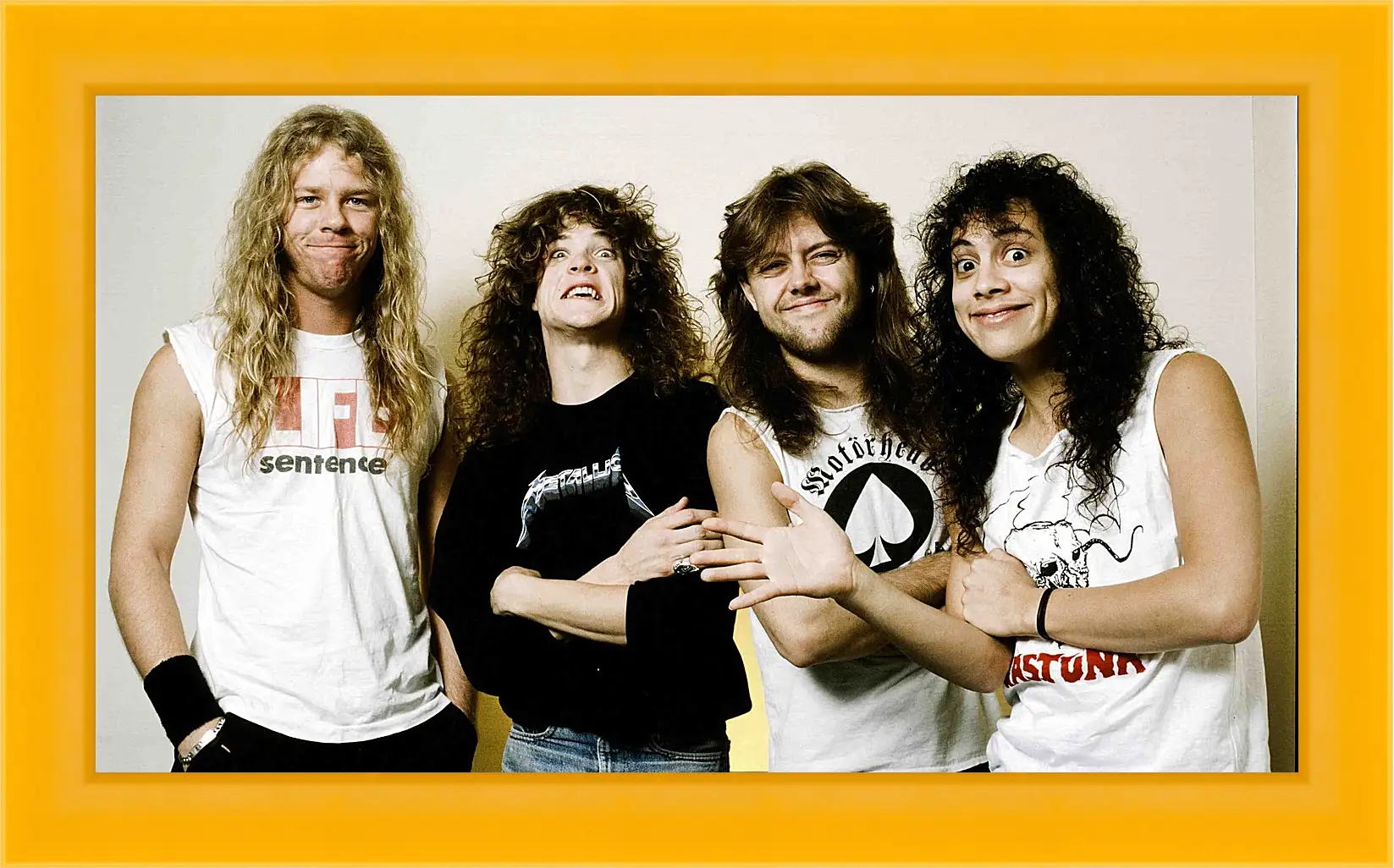 Картина в раме - Металлика. Metallica