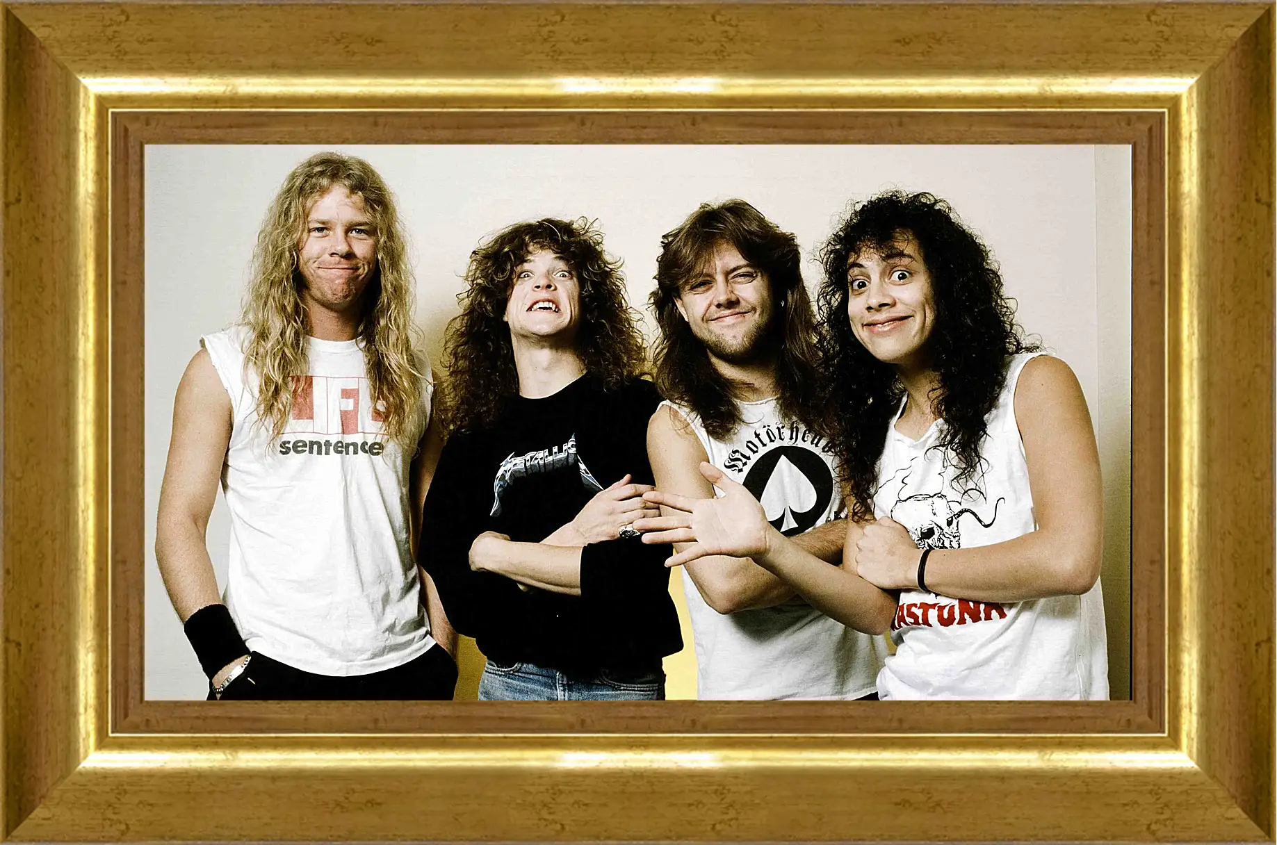 Картина в раме - Металлика. Metallica