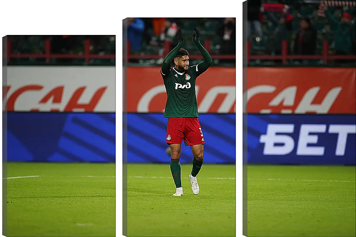 Модульная картина - Пабло Насименто. Локомотив Москва. Lokomotiv Moscow