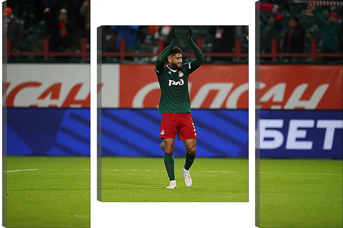 Модульная картина - Пабло Насименто. Локомотив Москва. Lokomotiv Moscow