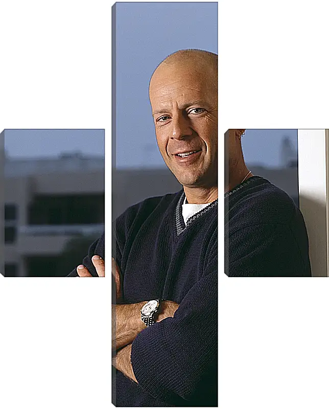 Модульная картина - Брюс Уиллис. Bruce Willis