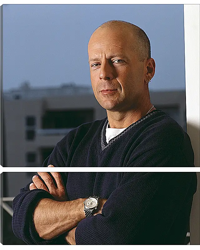 Модульная картина - Брюс Уиллис. Bruce Willis