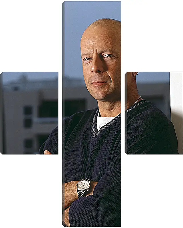 Модульная картина - Брюс Уиллис. Bruce Willis