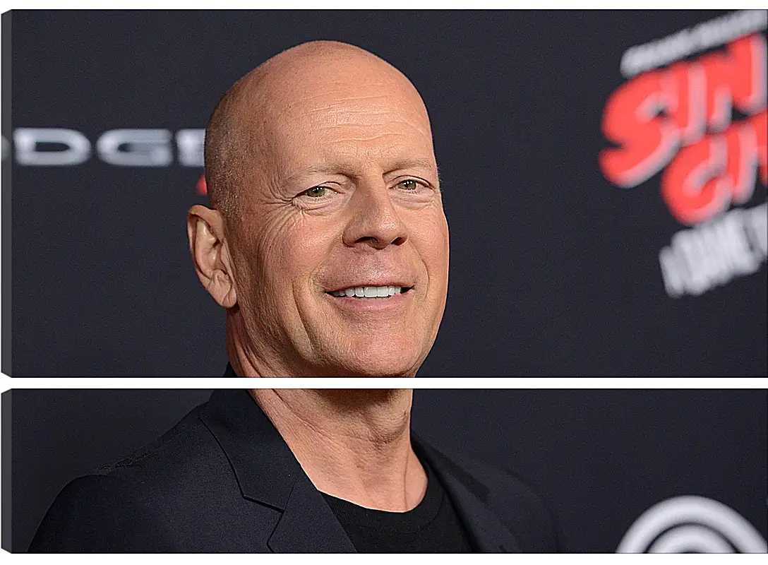 Модульная картина - Брюс Уиллис. Bruce Willis