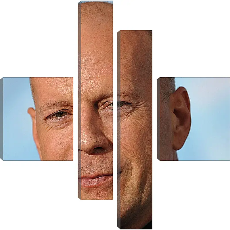 Модульная картина - Брюс Уиллис. Bruce Willis