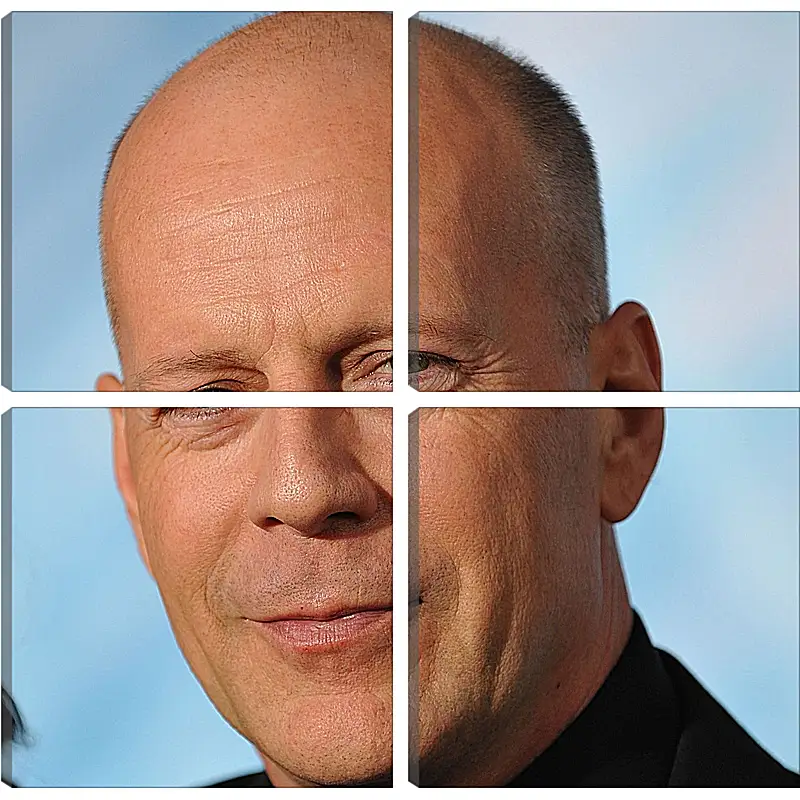 Модульная картина - Брюс Уиллис. Bruce Willis