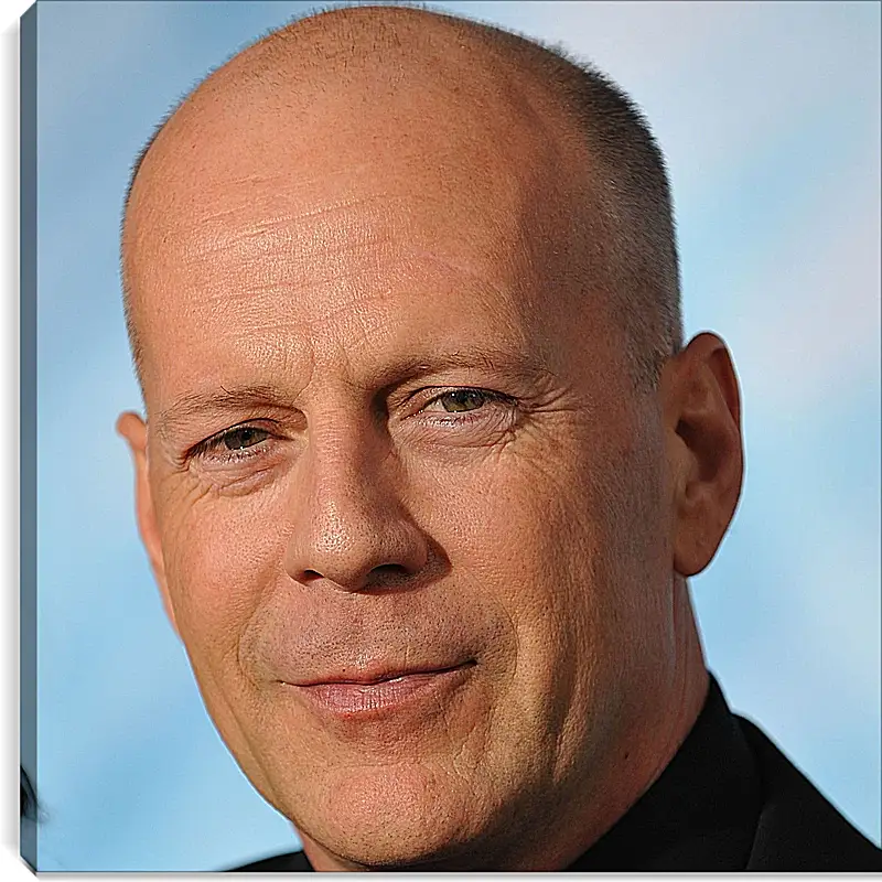 Часы картина - Брюс Уиллис. Bruce Willis