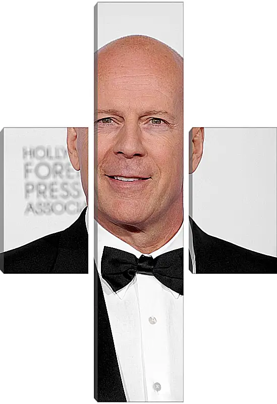 Модульная картина - Брюс Уиллис. Bruce Willis