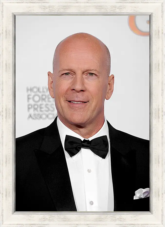 Картина в раме - Брюс Уиллис. Bruce Willis