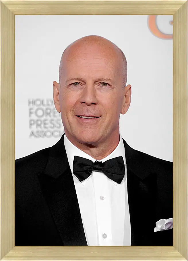 Картина в раме - Брюс Уиллис. Bruce Willis