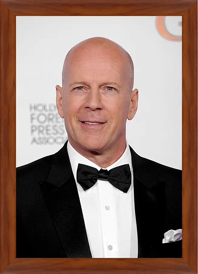 Картина в раме - Брюс Уиллис. Bruce Willis