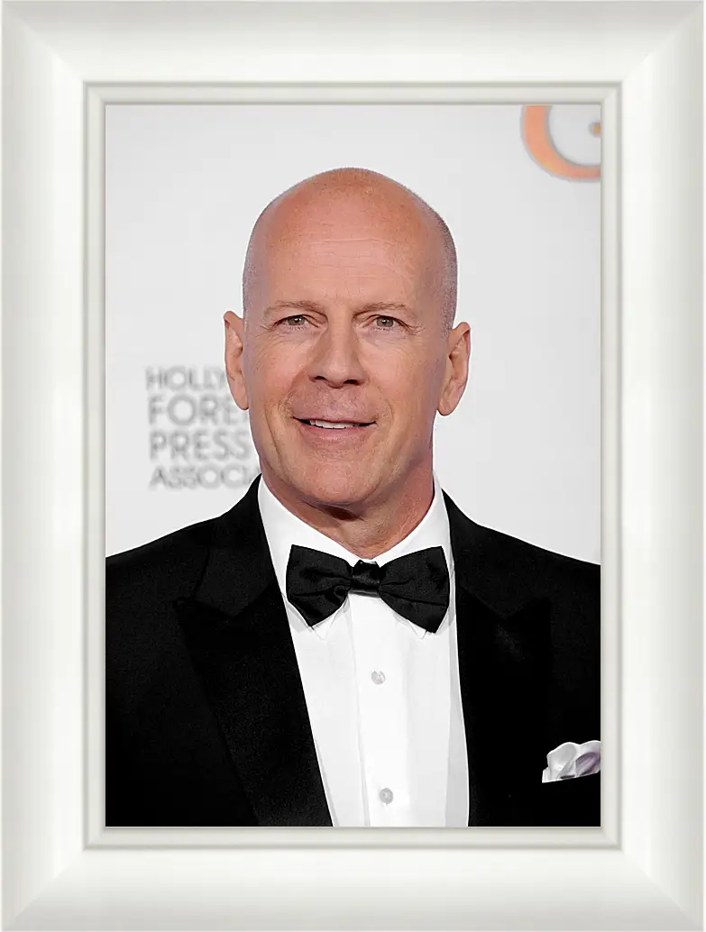 Картина в раме - Брюс Уиллис. Bruce Willis