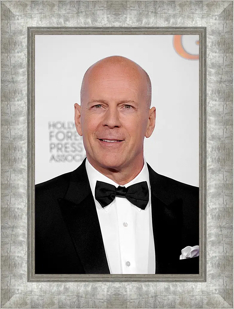 Картина в раме - Брюс Уиллис. Bruce Willis