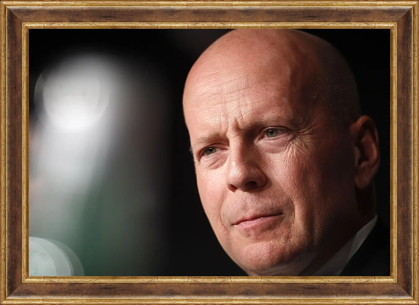 Картина в раме - Брюс Уиллис. Bruce Willis