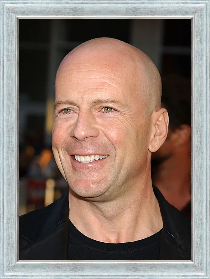 Картина в раме - Брюс Уиллис. Bruce Willis