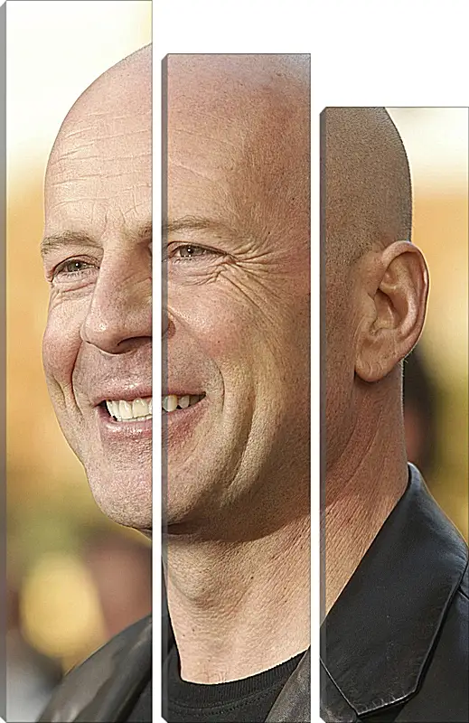 Модульная картина - Брюс Уиллис. Bruce Willis