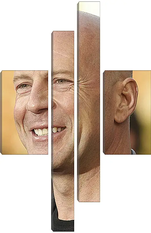 Модульная картина - Брюс Уиллис. Bruce Willis