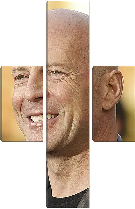 Модульная картина - Брюс Уиллис. Bruce Willis