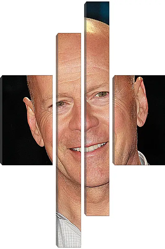 Модульная картина - Брюс Уиллис. Bruce Willis